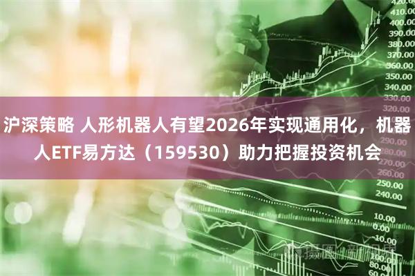 沪深策略 人形机器人有望2026年实现通用化，机器人ETF易方达（159530）助力把握投资机会